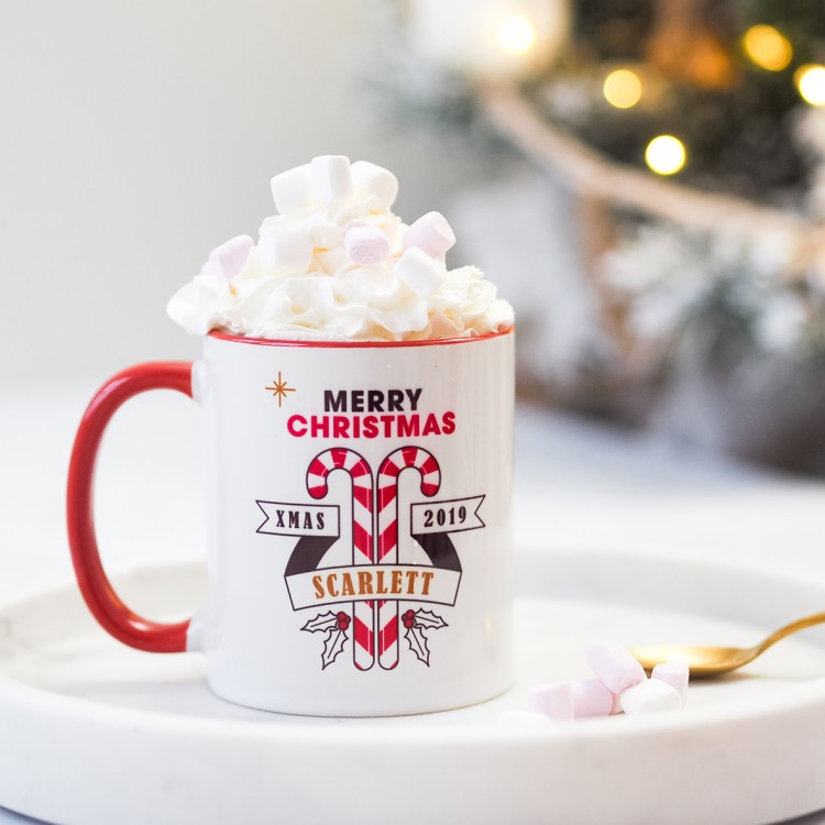 Red Christmas Mug